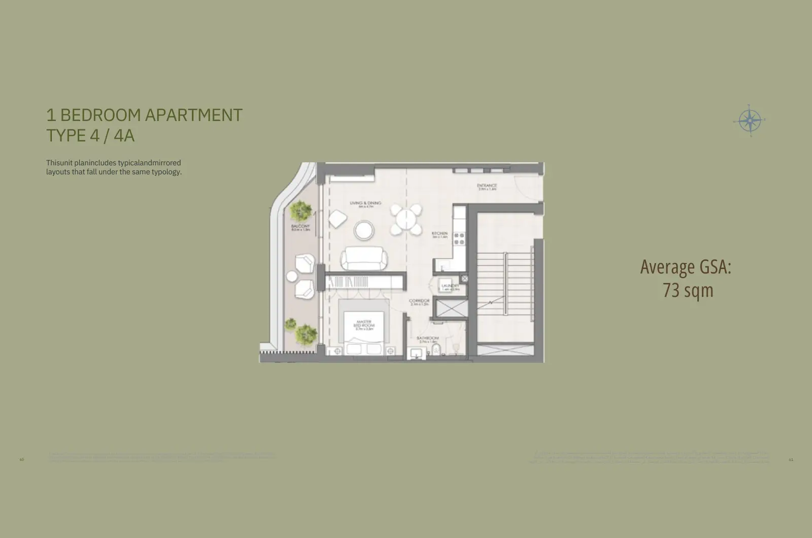 Floor plan for Type 4
