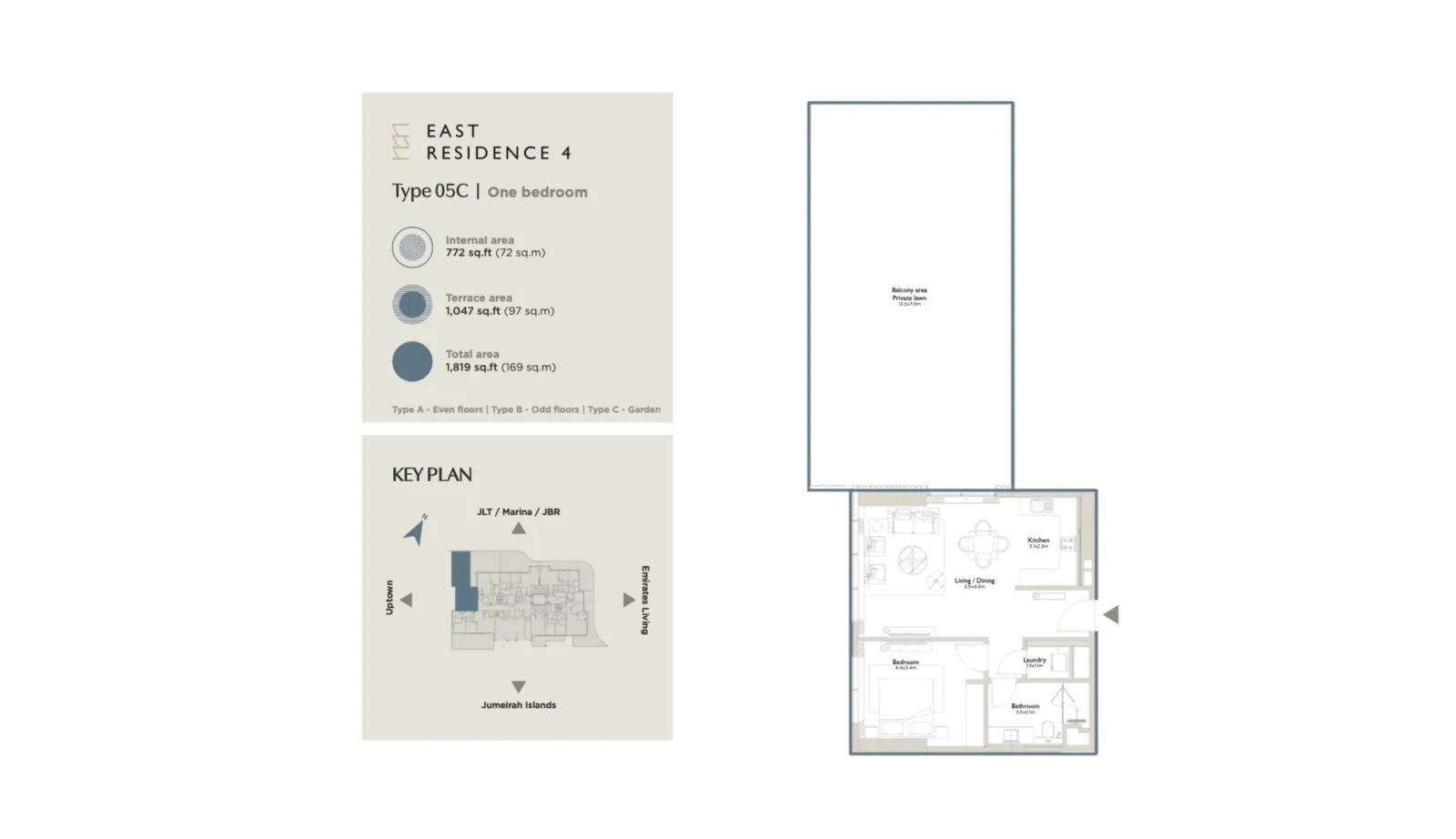 Floor plan for Type 05C