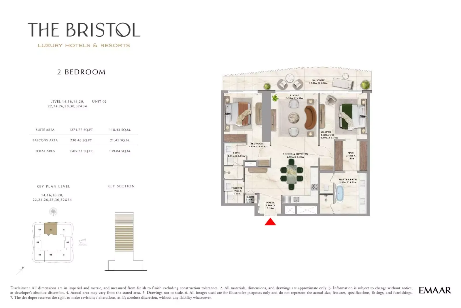 Floor plan for Type 1