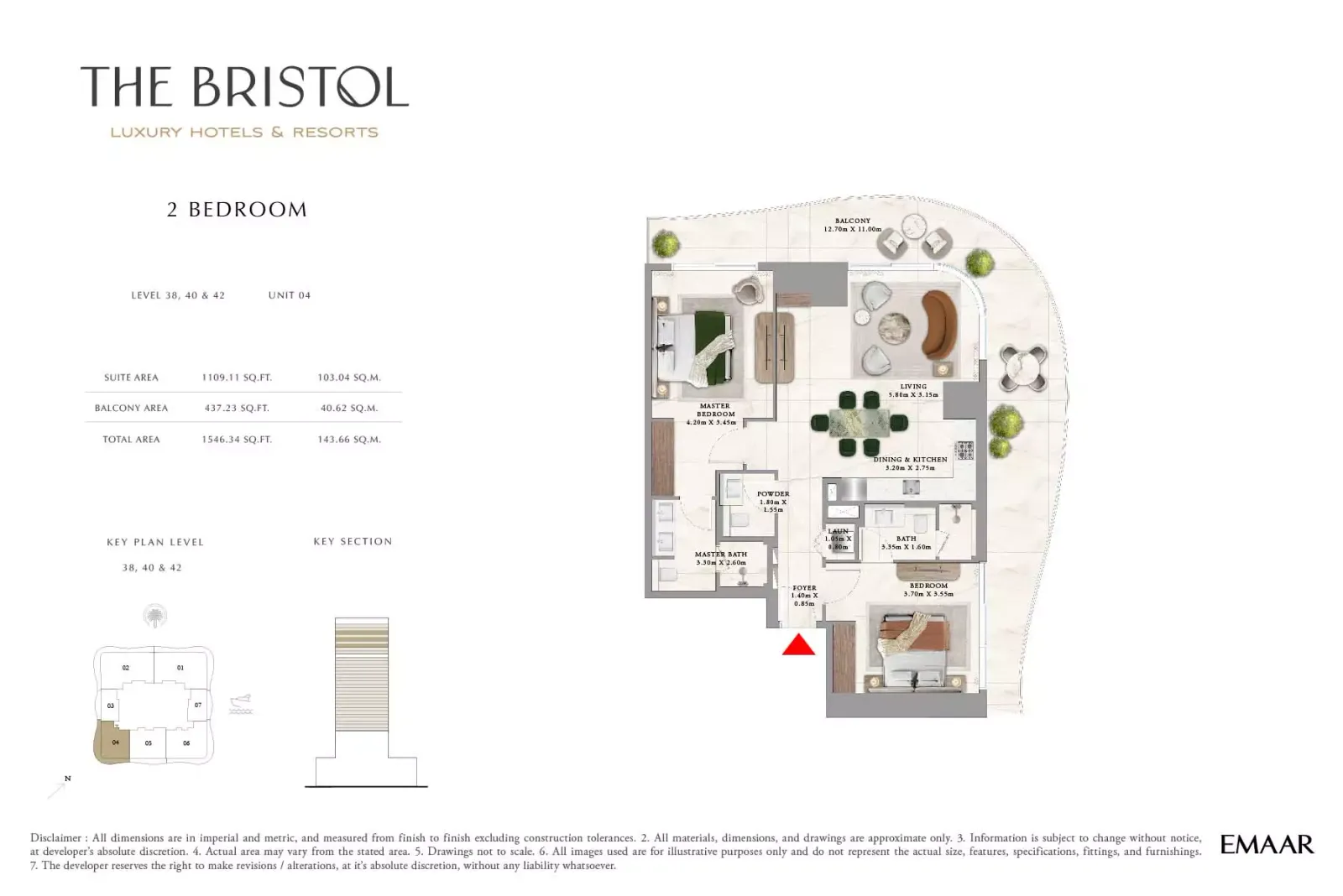 Floor plan for Type 5
