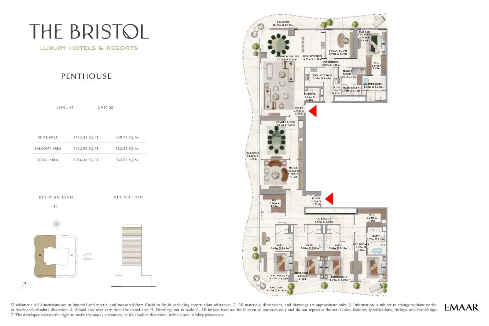 Floor plan for Type 3