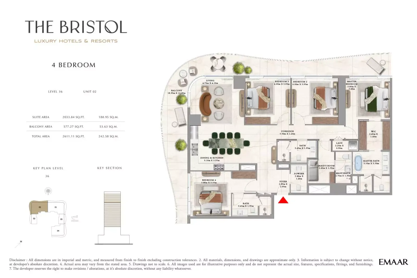 Floor plan for Type 3