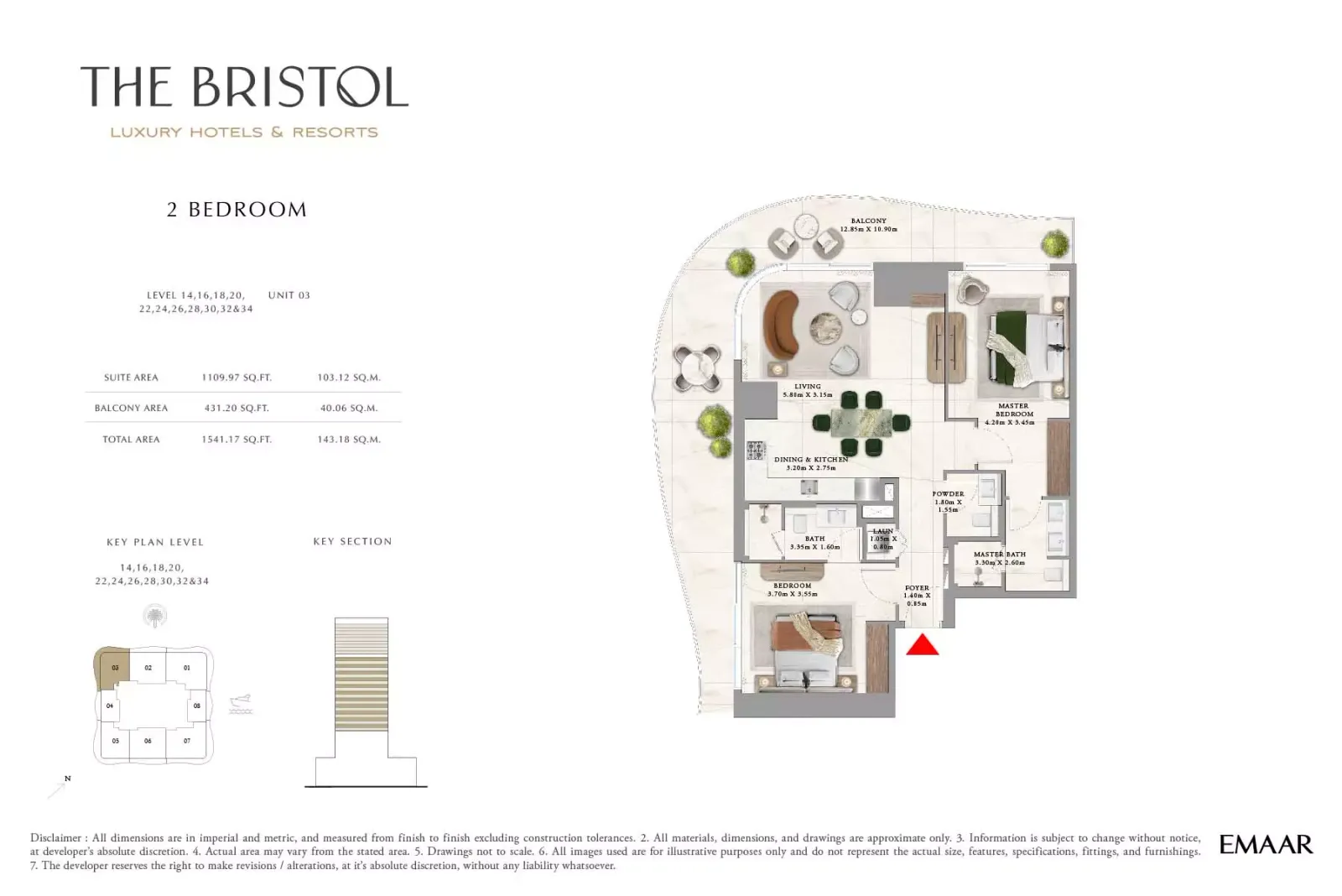Floor plan for Type 4