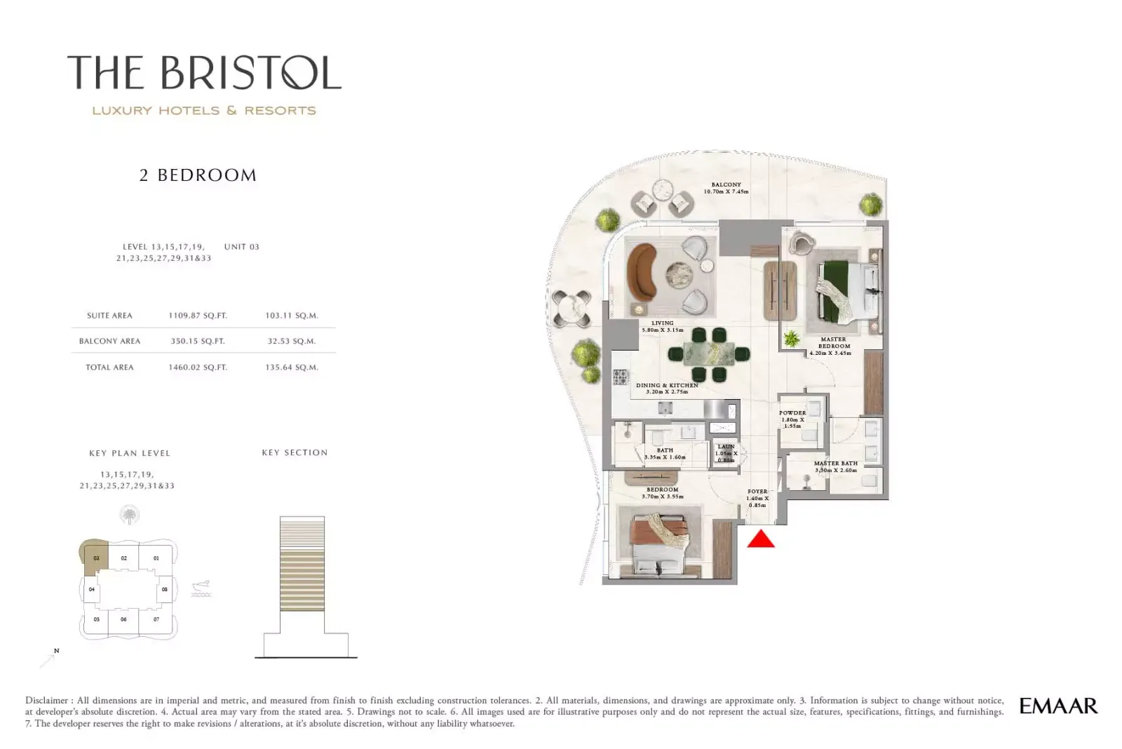 Floor plan for Type 3