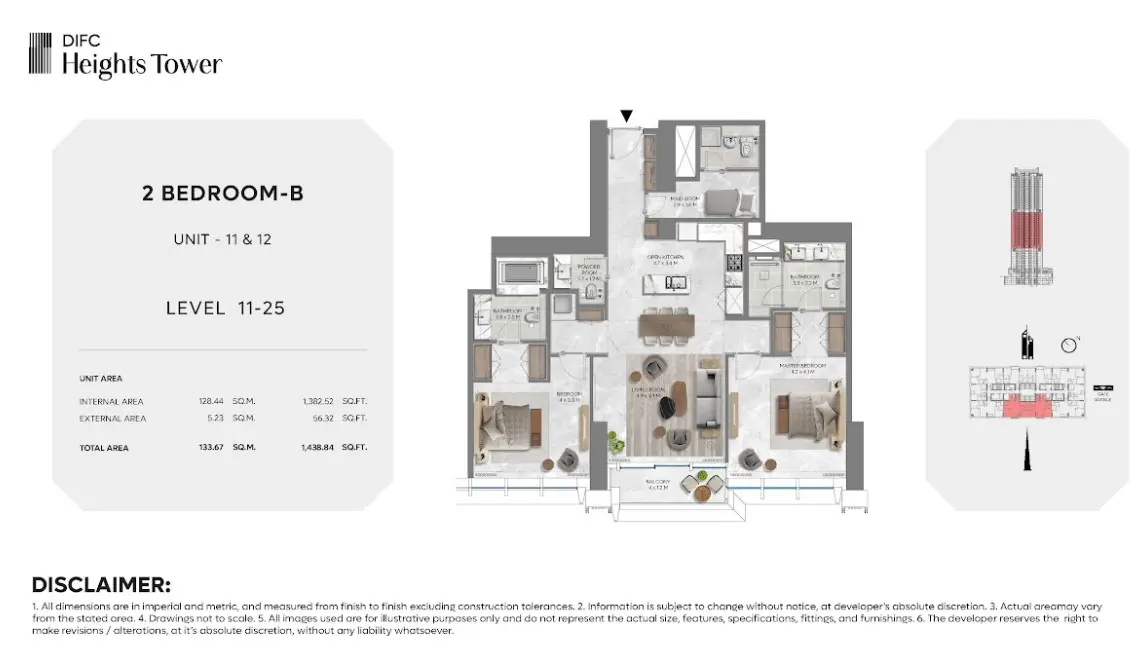 Floor plan for Type B