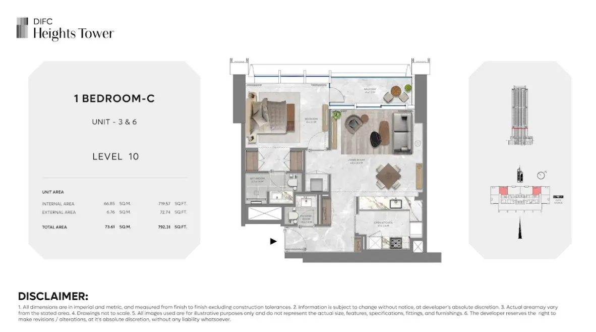 Floor plan for Type C