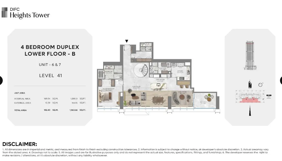 Floor plan for Type B