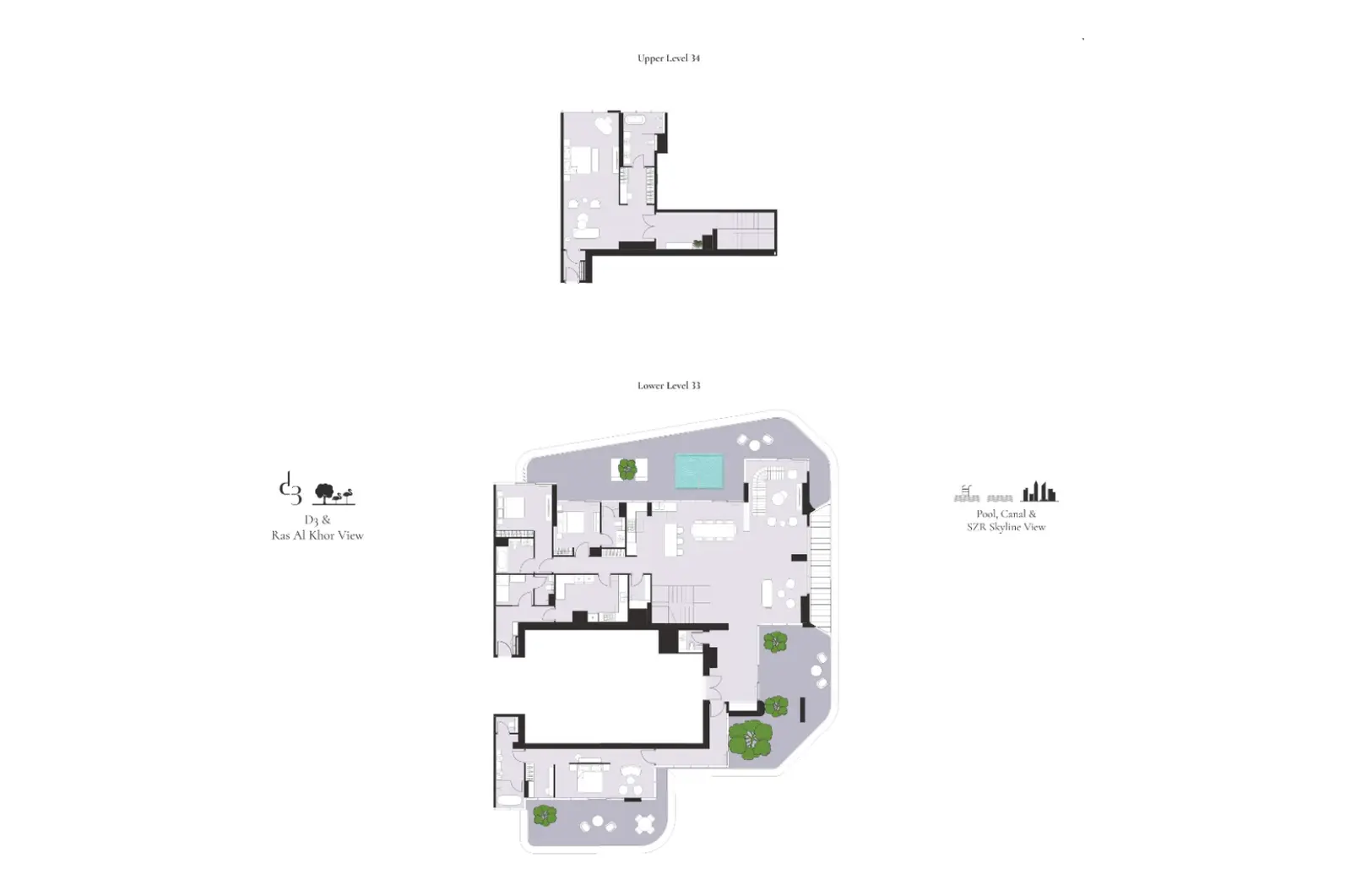 Floor plan for Type E